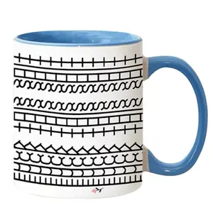 Hidden message drinking mug