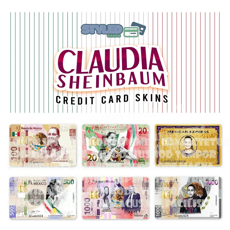 Claudia Sheinbaum Mexican President rectangle vinyl sticker