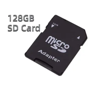 Micro SD Card 128GB 1 Pack , Memory Card for Older Camera, Phone, PDA, 3D Printer  - Suitable for Laptop,Black