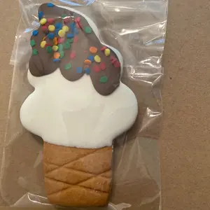 Ice cream cone - Dog Cookie