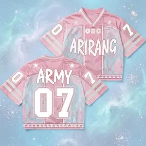 Army Arirang Bang Tan World Tour Comeback Football Jersey V3, Personalized Arirang Tour Kpop Merch Gift For ARMY Outfit Fan Concert