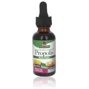 Nature's Answer Propolis Resin with Organic Alcohol, 1-Fluid Ounce | Immune System Support | Gluten-Free | Single Count