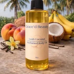 Grace'd Beauty - Lush Coconut Body Oil