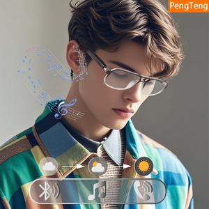 pengteng smart glasses, fashionable touch control smart glasses, audio call voice assistant glasses, changing lens glasses for men & women