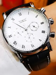 Luxury men's pilot sports automatic mechanical watch with date display, multifunctional small dial design, top brand business casual watch, anniversary New Year holiday birthday gift, no battery