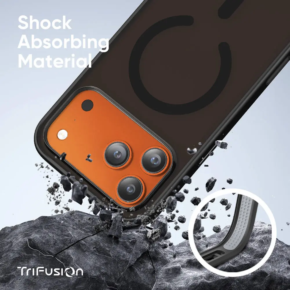 FLOLAB Surtect Tri-Fusion MagSafe Compatible Case – for iPhone 17