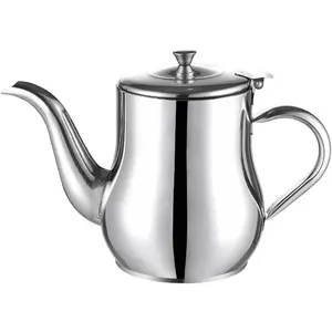 Stainless Steel Oil Filter Pot with Mesh,Kitchen Grease Container with Handle and Long Narrow Spout for Precision Pouring for Storing Frying and Cooking Grease(SIZE:24oz)