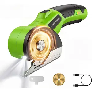 Cordless Electric , 60W Power Box  for Cardboard, 2000mAh   Tool with 2 ,  Fabric & Carpet  for Crafts, Recycling &  Projects