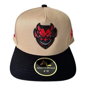 Diablos 3 Designs in 1 hat - Adjustable Baseball Cap with Devil Face Embroidery