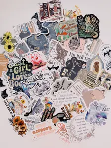 Bookish Kindle Stickers Bundle - 20 Unique Mystery Stickers for Readers Personalize Your Kindle with Themed Stickers Perfect for Book Lovers