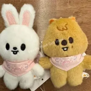 SKZOO Plush Keychain Fans Plush Toy Dog Doll Seoul FM Week Same Cloak Doll Magic School Children Birthday Gift