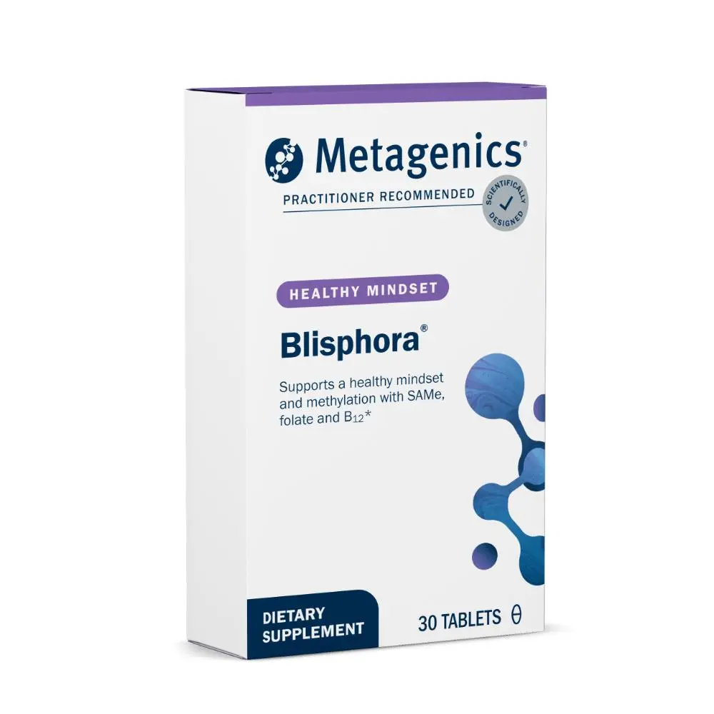 Metagenics Blisphora - Methylation Support Supplement - with Vitamin B12, Folate & Same - Non-GMO & Gluten-Free - 30 Tablets