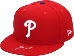 J.T. Realmuto Philadelphia Phillies Autographed New Era Baseball Cap - Fanatics Authentic Certified