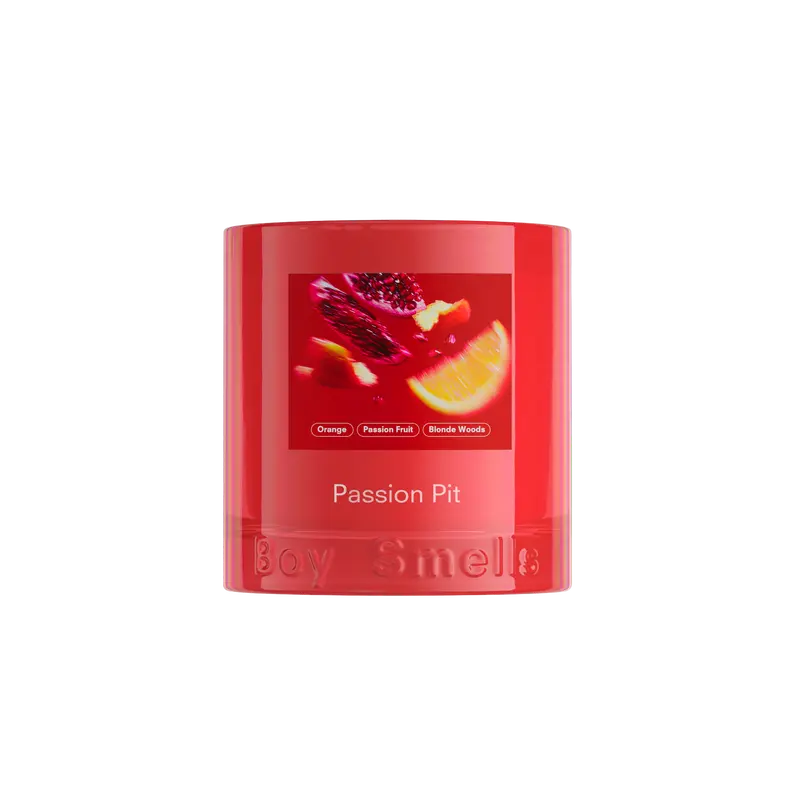 Passion Pit - 8.5oz Candle - Orange, Passion Flower + Blond Woods