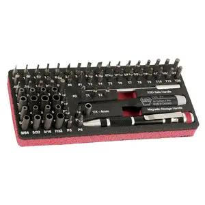 Wiha Tools 75968 Master Tech ESD Work Station Micro Bit Set - 68 Pc.