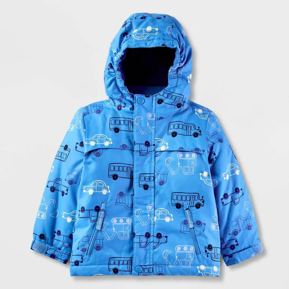 Cat & Jack Baby 3-in-1 Snowplay Jacket Attached Hood Adjustable Cuffs