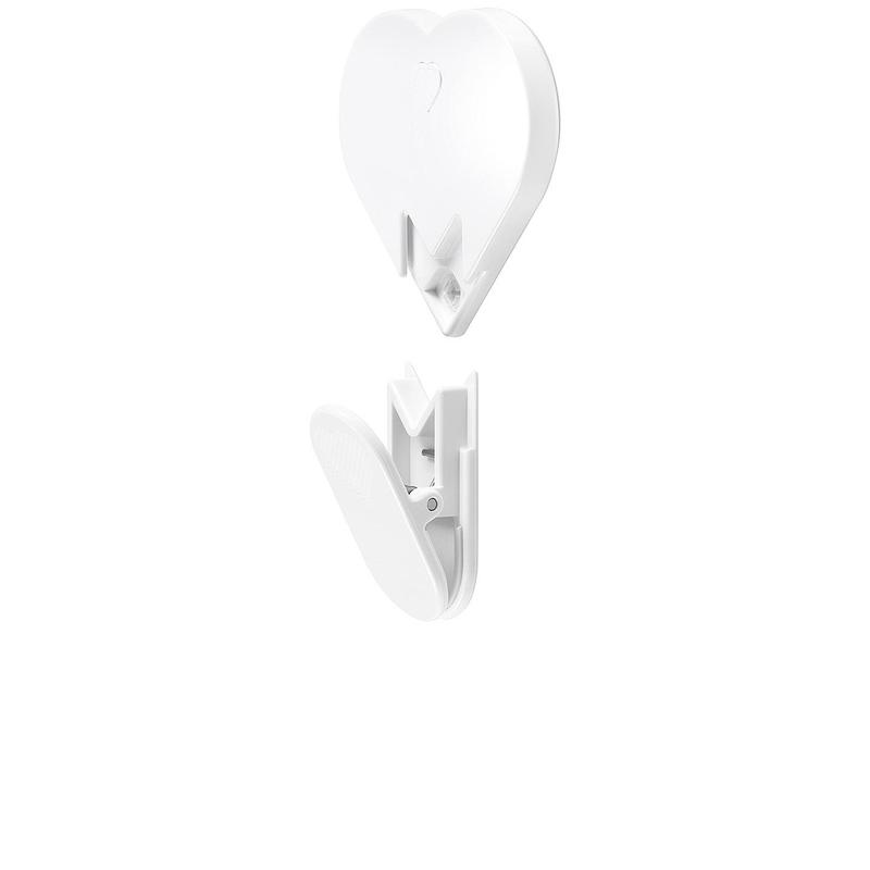 GLAMCOR Riki Sweetheart Selfie Light And Touch Up Mirror in White
