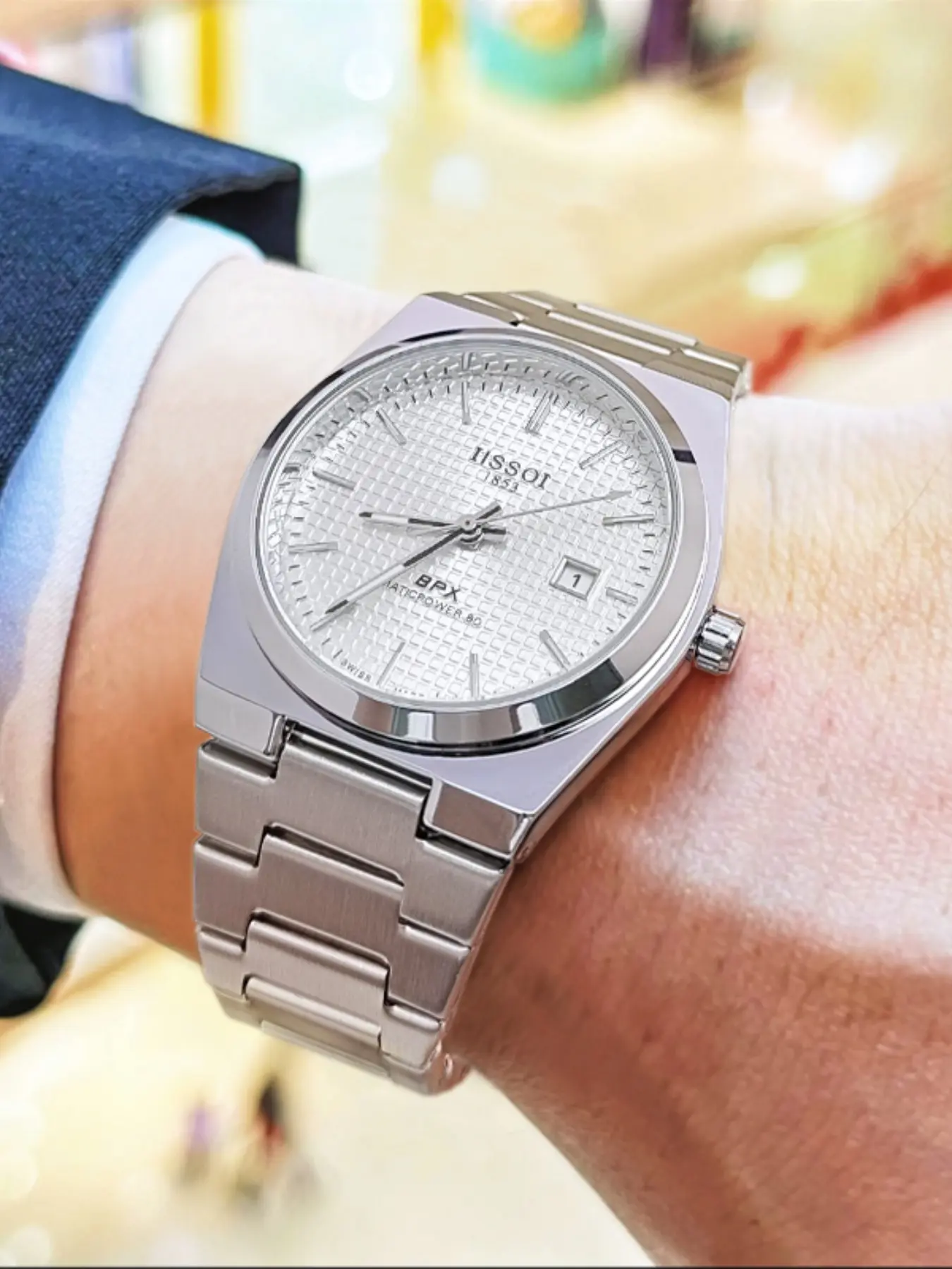 New Super Player Fashion Business Simple Personalized Men's Watch, Hollow Design, Calendar Display, Butterfly Buckle Stainless Steel Strap, Personalized Street Essential Student Modern Trendy Men's Watch, Quartz Wristwatch, Casual Analog Watch