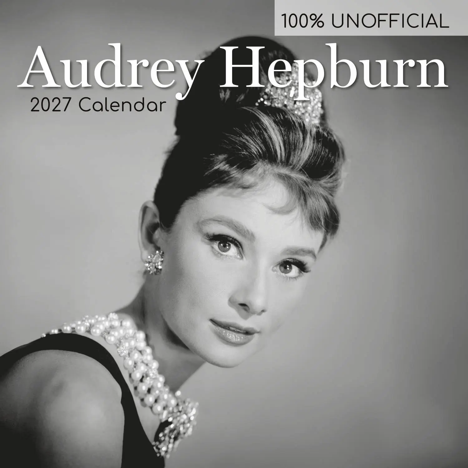 Audrey Hepburn 2027 Calendar, Month Wall & Desk Calendar, Vintage Hollywood Actress Calendar, Home Office Decor, Gift for Audrey Hepburn Fans