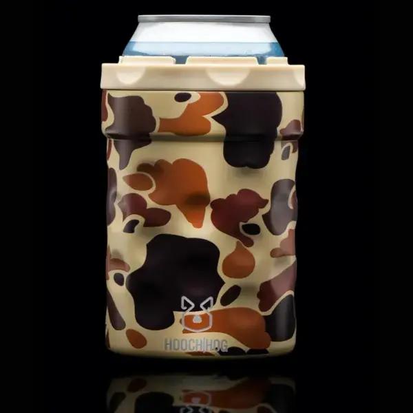 Hooch|Hog – Insulated sleeve for beer/beverage cans and bottles | Insulated holder for standard 12 oz. cans (various colors)