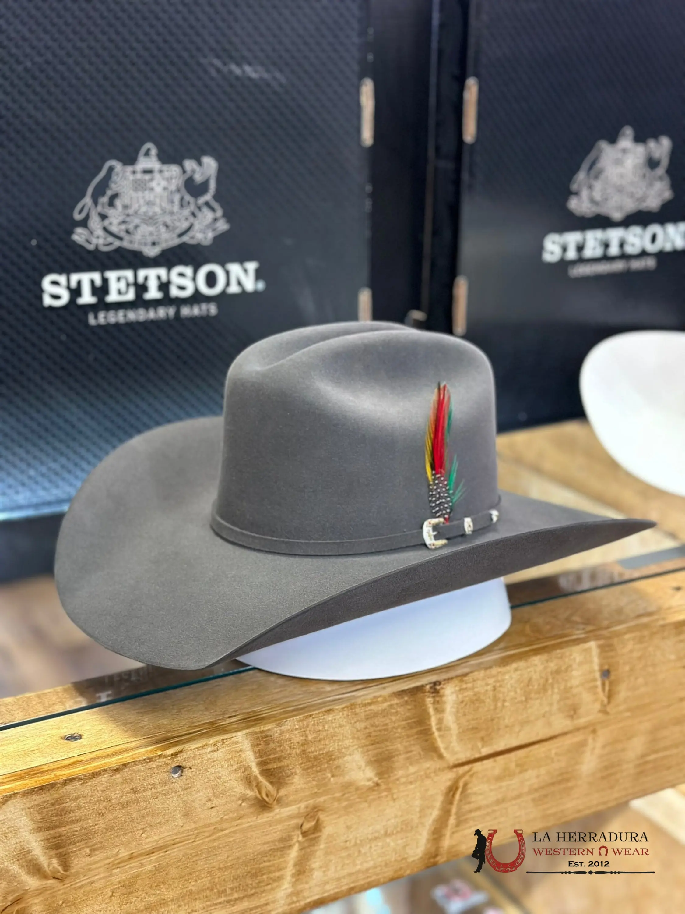 STETSON 30X Charcoal El Patron