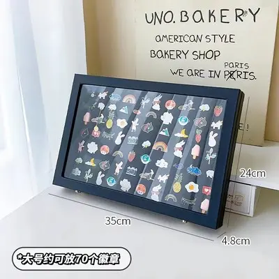 Badge storage box large