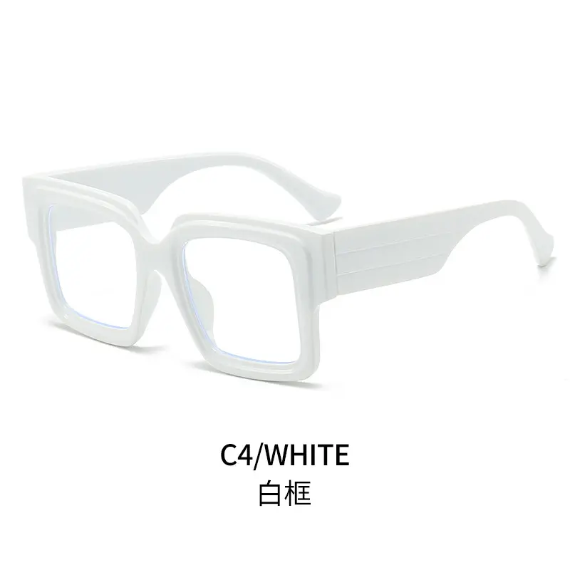 White frame transparent sheet