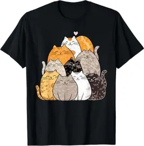 Lovely Cats Cat Owner Cat Lover T-Shirt