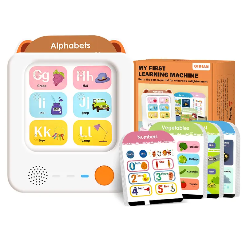 Big Size! Talking Flash Cards for Kids | 300 Words + Interactive Learning + Real Voice | Perfect Educational Gift for 1–6 Year Olds!