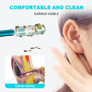 Reusable Ear Wax Removal Kit – Gentle Cleaning Sticks for Effective Debris Removal, Portable & Safe for Dry Ears