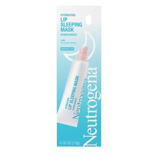 Neutrogena Hydro Boost Hydrating Lip Sleeping Mask with Hyaluronic Acid for 24 Hour Hydration 0.35 oz Neutrogena Hydro Boost Hydrating Lip Sleeping Mask with Hyaluronic Acid for 24 Hour Hydration 0.35 oz