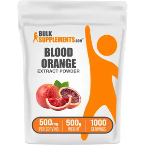 BulkSupplements - Blood Orange Extract Powder - Healthy Skin - Antioxidant - 100g-1kg - 500mg per Serving