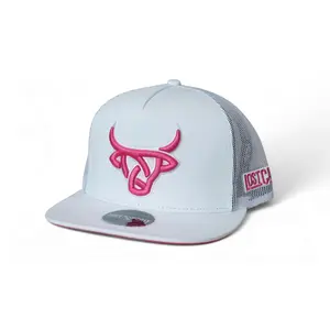 White Rosy Flat Lost Calf Cap LC1000