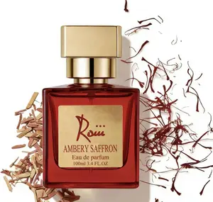 Roiii Ambery Saffron,Orange Blossom,Ea De Parfume,50ml,100ml Jasmine,Plum,Cedarwood,Women Perfume,Oakmoss,Amber