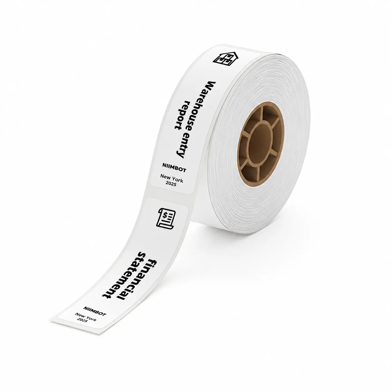NIIMBOT 15 x 30 mm White Direct Thermal Labels for D110M, D11, D101 & H1S - Small Items, Prices & Organization