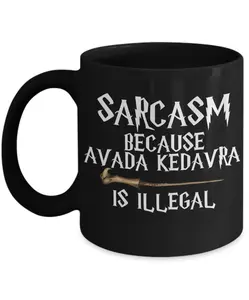 [ Sale Up To 50%] Funny Wizard Mug, Sarcasm Coffee Mug, Wizarding School Sorcery Sorcerer Pun Magic Wand Coffee Cup Gift for Fans, Funny Pun Mugs for Bestie
