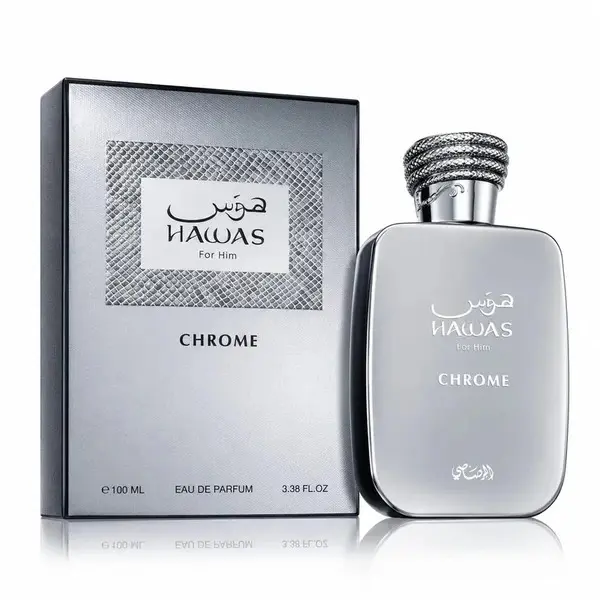 Hawas Chrome Rasasi Men 3.38 Oz Eau De Parfum Spray New Launched! Hawas Chrome Rasasi Men 3.38 Oz Eau De Parfum Spray New Launched!