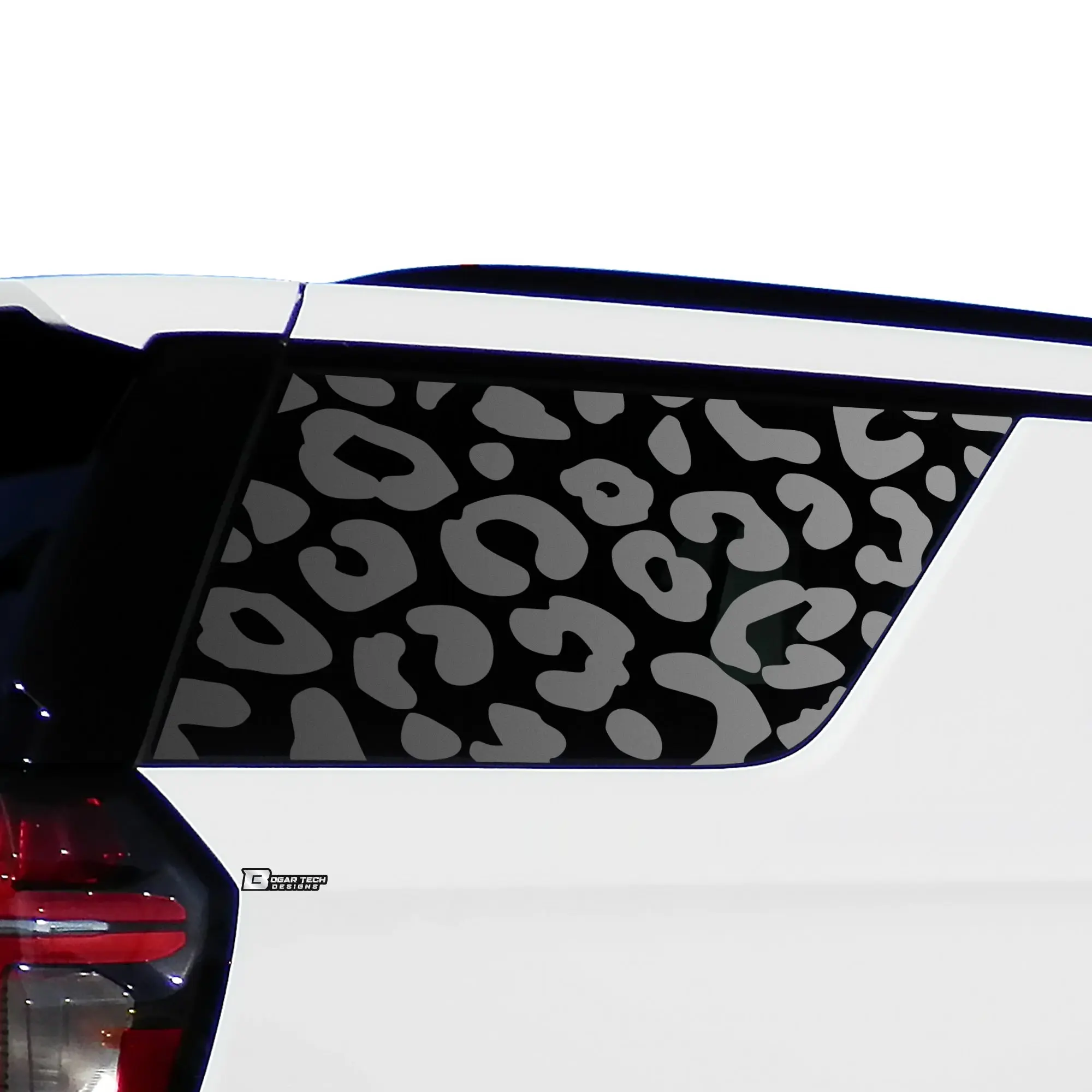 Precut Leopard Cheetah Cow Star Hearts Paws Butterfly Window Decal Stickers Fits Chevy Tahoe Yukon 2021-2026