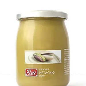 Pisti Cream of Pistachio - Delicious Pistachio Candy Treat with Extra Protein Boost - 600g - Nutritious & Versatile Spread - High-Quality Ingredients - US Made - Sweet, Flavor Creamy