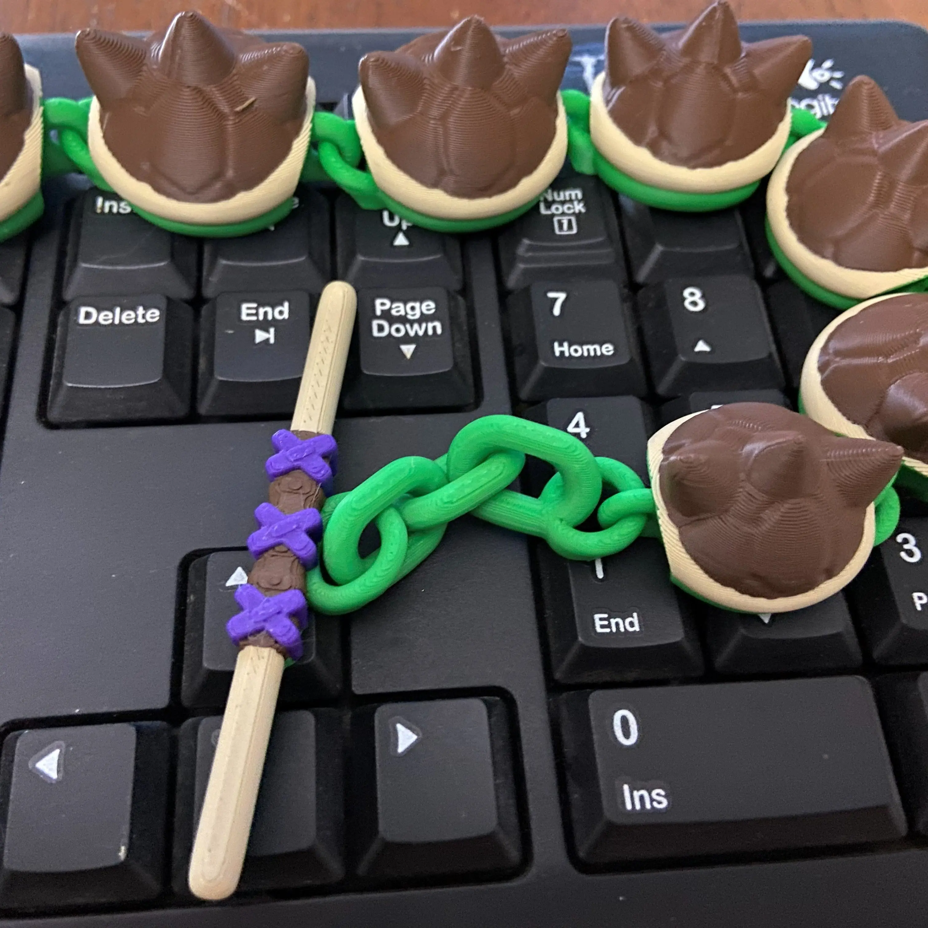 Karate Turtle Dragon – 3D Printed Desk Companion (variations available)