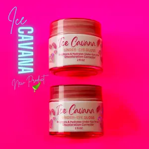 Under-Eye Gloss by Ice Cavana - Anti-Aging, Nourishing, and Brightening Eye Treatment for Dark Circles and Wrinkles - Cream, Aloe Vera Brightening Cucumber Gentle