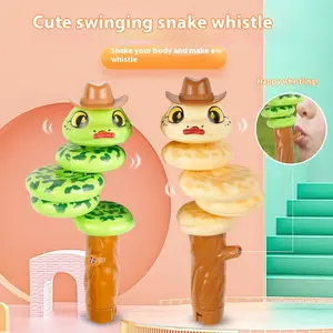 Snake - shaped whistle balance rocking toy, creative toy, skill - enhancing, stress - relieving and interactive