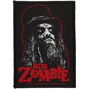 Rob Zombie Ringmaster Patch New Rock Band Iron-on Embroidered Iron on