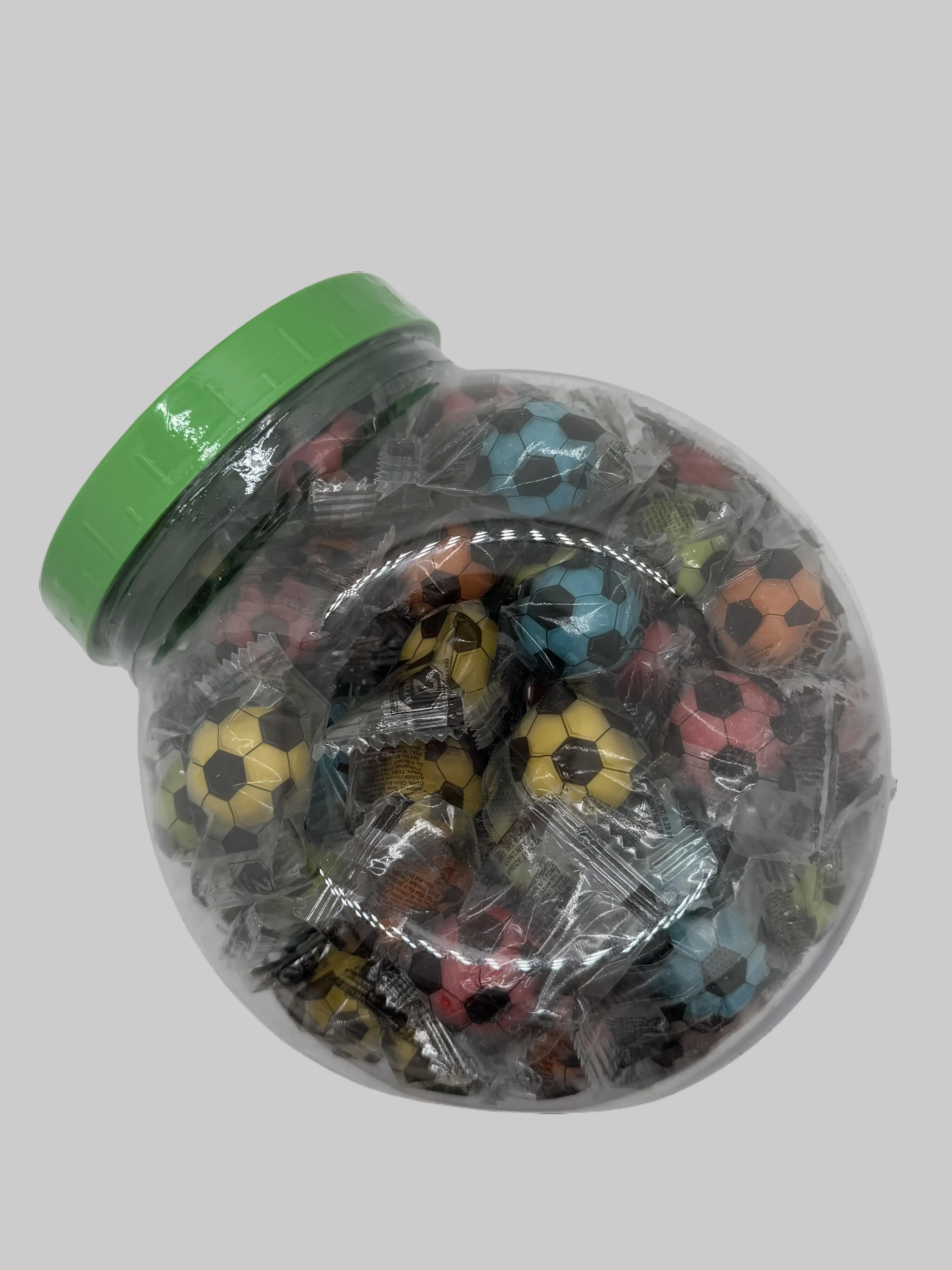 CARRIZO BOMBI GOL SOCCER GUMBALL JAR 90CT : (01151)