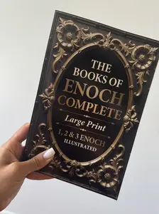 The Books of Enoch Complete LARGE PRINT (Illustrated): 1, 2 & 3 Enoch With Authentic Illustrations, Insightful Introductions and Commentary Paperback