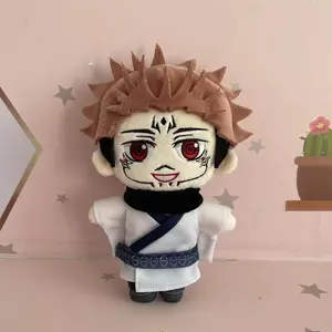2025 New Ryomen Sukuna Plush Doll Soft Cartoon 20cm Jujutsu Kaisen Stuffed Dolls Birthday Holiday Gifts