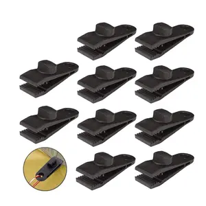 Clips, Heavy Duty Lock Grip, Clamps Withstand 60mph Strong Wind Fit for Awnings, Outdoor Camping, Caravan Canopies, Car Covers, Swimming Pool Covers