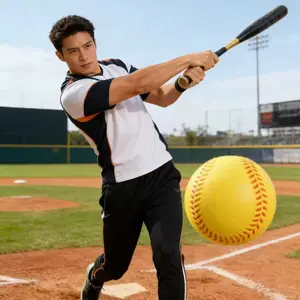 Soft PU Baseball Ball Set, Stress Relief Training Ball for Adults Aged 14+, Ideal for Hitting Throwing Catching