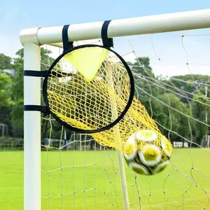 Durable Polyester Soccer Training Net for Teens, Easy Setup Portable Football Equipment Ideal for Practice Matches, Lightweight & Sturdy Design, Soccer Goal Net