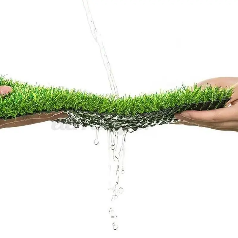 Artificial Turf Grass Carpet Simulation Interior Decoration Balcony Green Plant Mildewproof Washable Turf Outdoor Garden Decorat Decorative Landscape